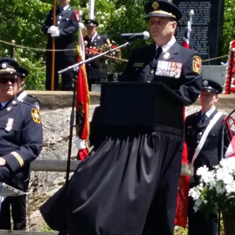 Fire Fighters Association of Ontario and Ontario Fire College Memorial Service