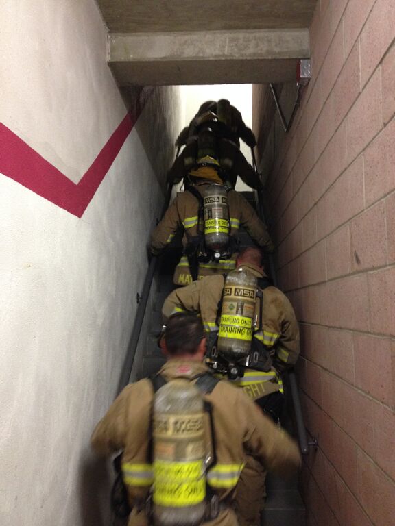 5th Annual Lethbridge 9/11 Memorial Stairclimb Supports the CFFF